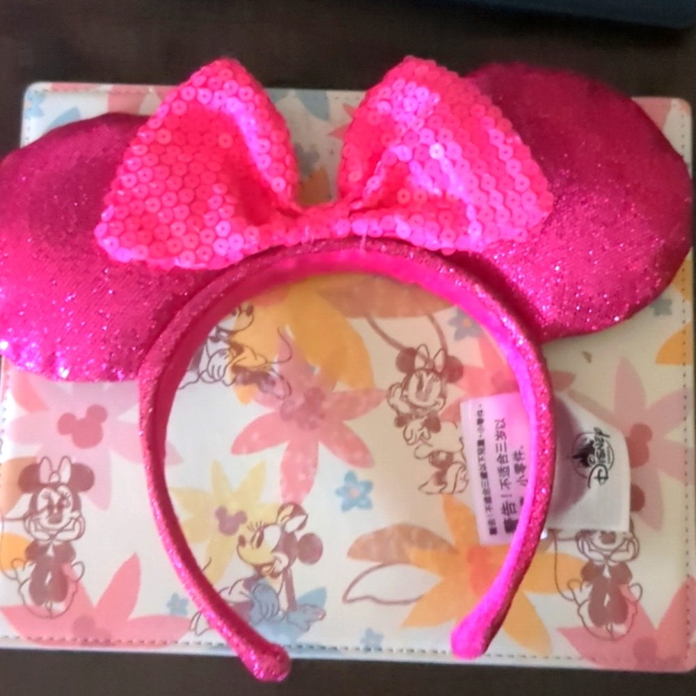 Disney Parks Minnie Mouse Hot Pink Ears